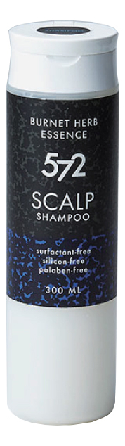 шампунь для ухода за волосами и кожей головы с лечебным эффектом scalp shampoo 572 300мл
