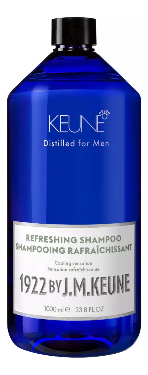освежающий шампунь для волос 1922 by j.m.keune refreshing shampoo: шампунь 1000мл