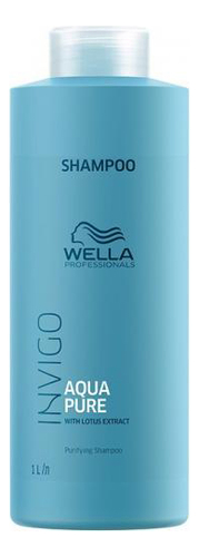 очищающий шампунь для волос invigo balance aqua pure: шампунь 1000мл