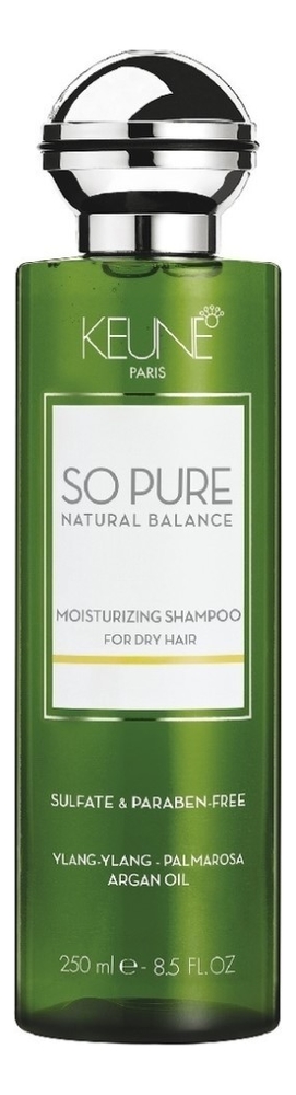 шампунь для волос увлажняющий so pure moisturizing shampoo: шампунь 250мл