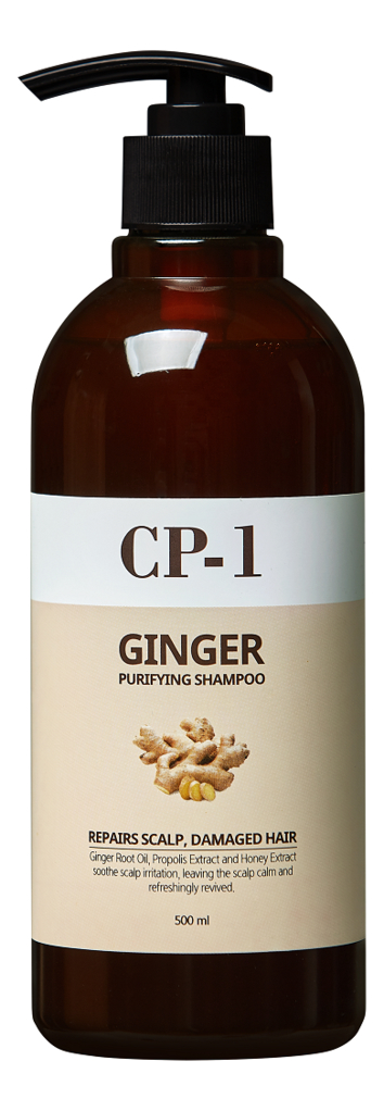 шампунь для волос с экстрактом имбиря cp-1 ginger purifying shampoo: шампунь 500мл
