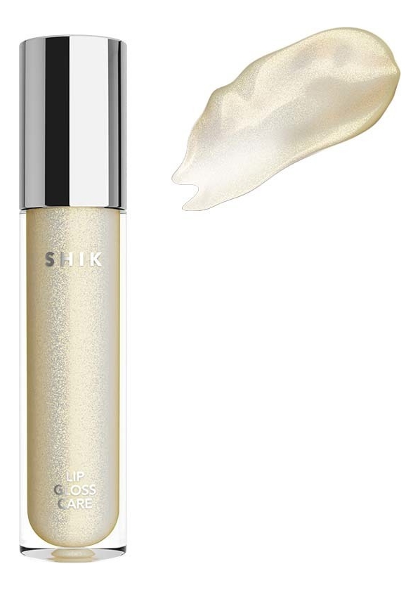 блеск для губ придающий объем lip gloss care 5г: diamond dust