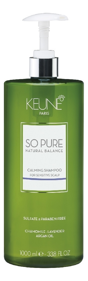 шампунь для волос успокаивающий so pure calming shampoo: шампунь 1000мл