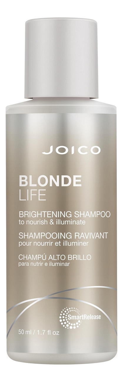 шампунь для сохранения чистоты и сияния осветленных волос blonde life brightening shampoo: шампунь 50мл