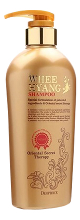 шампунь для волос с корнем женьшеня whee hyang shampoo 530мл