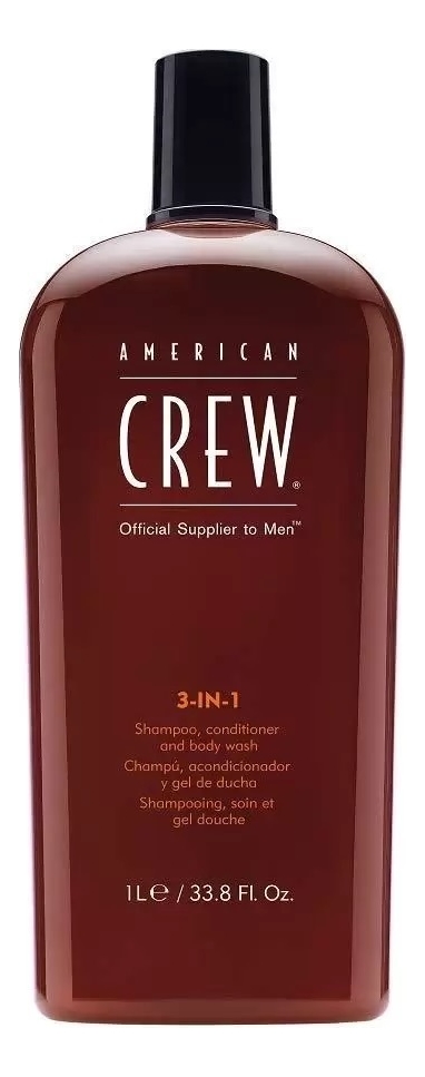 шампунь для волос 3 в 1 classic shampoo conditioner and body wash: шампунь 1000мл