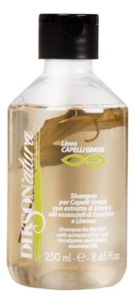 шампунь для жирной кожи головы и волос с экстрактом лимона natura shampoo grassi 250мл