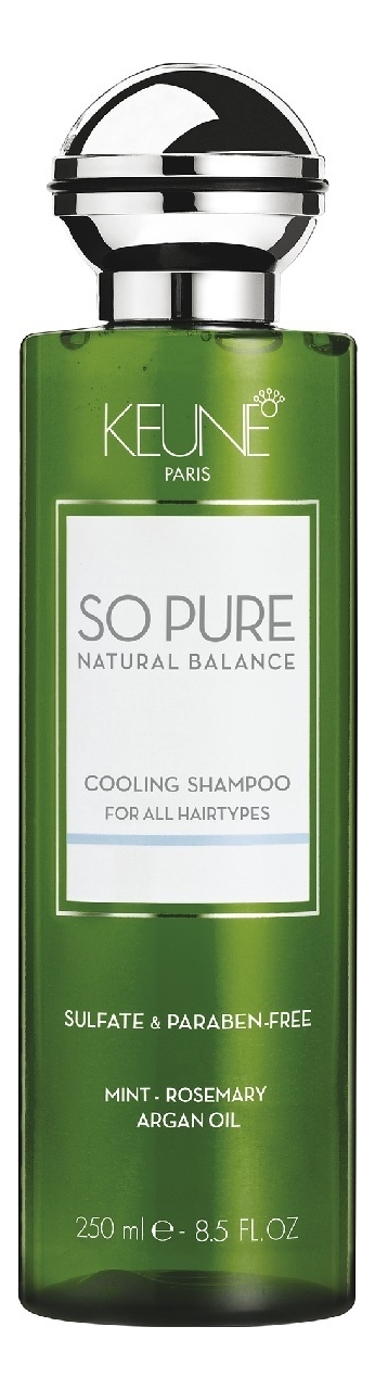 шампунь для волос освежающий so pure cooling shampoo: шампунь 250мл