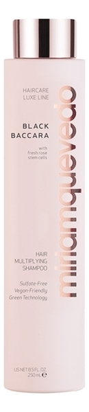 шампунь для уплотнения и объема волос с экстрактом розы black baccara hair multiplying shampoo 250мл