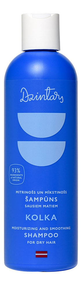шампунь для сухих волос kolka moisturizing and smoothing shampoo 300мл
