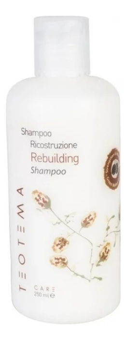 восстанавливающий шампунь для волос rebuilding shampoo: шампунь 250мл