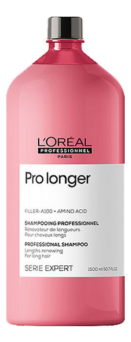 шампунь для длинных волос с тонкими секущимися кончиками serie expert pro longer shampooing: шампунь 1500мл