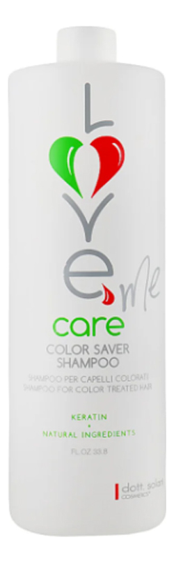 шампунь для сохранения цвета волос love me care color saver shampoo 1000мл