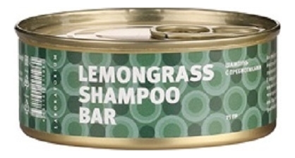 твердый шампунь для волос пребиотики и лемонграсс lemongrass shampoo bar 75г