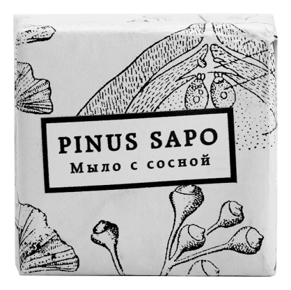 мыло с сосной и эвкалиптом pinus sapo 110г