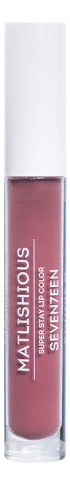 жидкая помада-блеск для губ matlishious super stay lip color 4мл: no 36