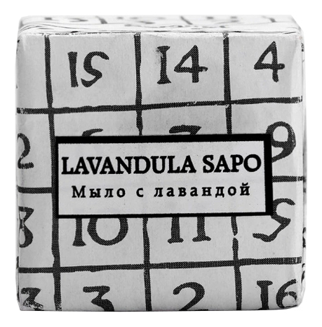 мыло с экстрактом лаванды lavandula sapo 110г