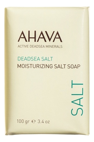 мыло на основе соли мертвого моря deadsea salt moisturizing salt soap 100г