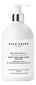 жидкое мыло для рук белый мускус white moss hand wash soothing 300мл