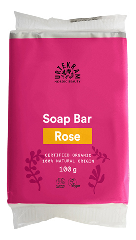мыло с экстрактом розы organic soap bar rose: мыло 100г