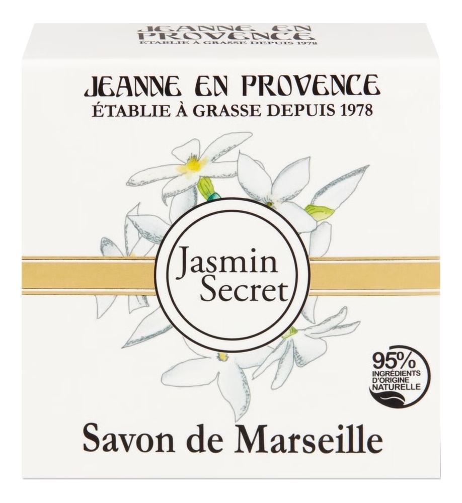 твердое мыло jasmin secret savon de marseille 100г
