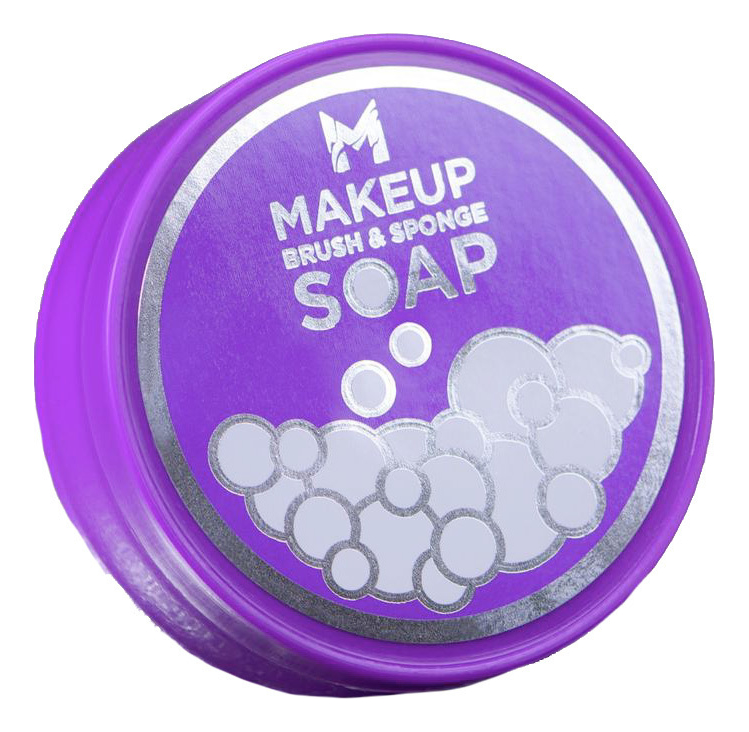 мыло для очищения кистей и спонжей brush & sponge soap 30г: мыло 30г