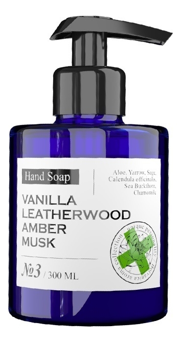 парфюмированное жидкое мыло no3 hand soap 300мл (ваниль