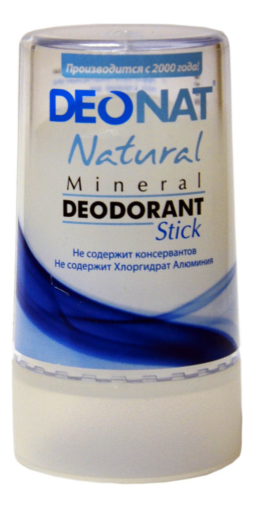 дезодорант-кристалл natural mineral deodorant stick: дезодорант 40г