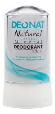 дезодорант-кристалл natural crystal mineral deodorant stick: дезодорант 60г