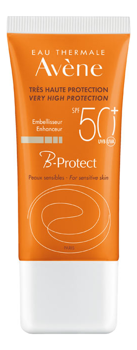 дневной солнцезащитный крем для лица solaire b-protect spf50+ 30мл