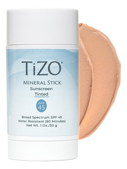 солнцезащитный стик для лица mineral stick sunscreen spf45 30г: tinted