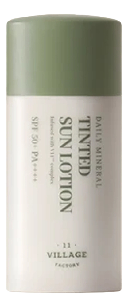солнцезащитный лосьон для лица daily mineral tinted sun lotion spf50+ pa++++ 30мл