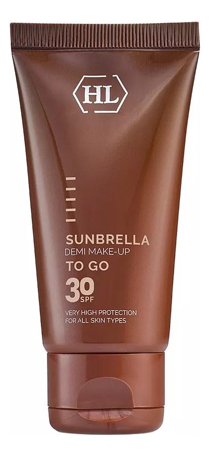 солнцезащитный крем для лица с тонирующим эффектом sunbrella demi make-up spf30: крем 50мл