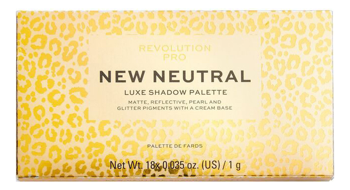 палетка теней для век new neutral luxe shadow palette