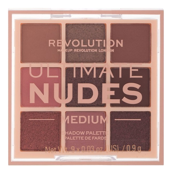 палетка теней для век ultimate nudes eyeshadow palette 8