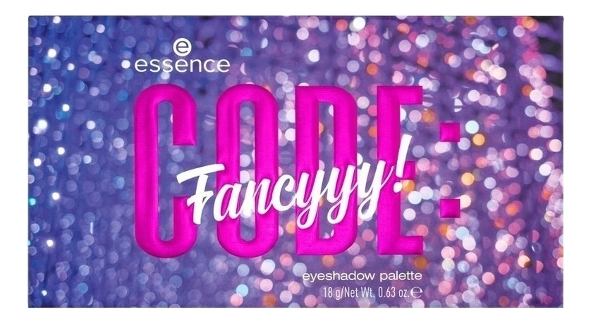 палетка теней для век code: fancyyy! eyeshadow palette 18г