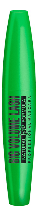 тушь для ресниц big volume lash natural bio formula professional mascara 10мл