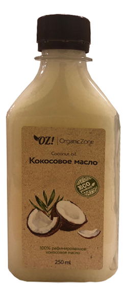 кокосовое масло для волос и тела coconut oil 250мл: масло 250мл
