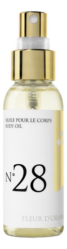 массажное масло для тела с ароматом цветков апельсинового дерева huile de massage parfum fleur d'orang: масло 50мл