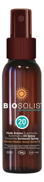солнцезащитное масло-спрей для тела sublimating oil spray spf20 100мл