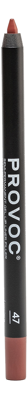 полуперманентный гелевый карандаш для губ gel lip liner filler 1