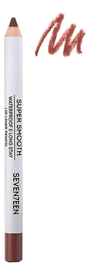 карандаш для губ с витамином е supersmooth waterproof lipliner (водостойкий) 1