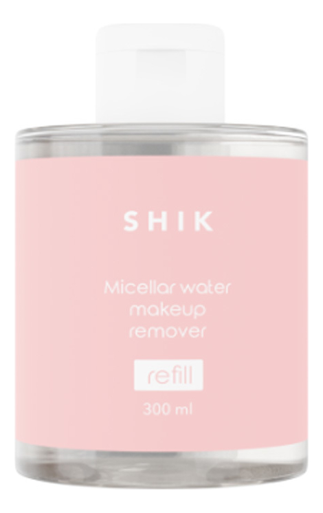 мицеллярная вода для снятия макияжа micellar water makeup remover: вода 300мл (сменный блок)