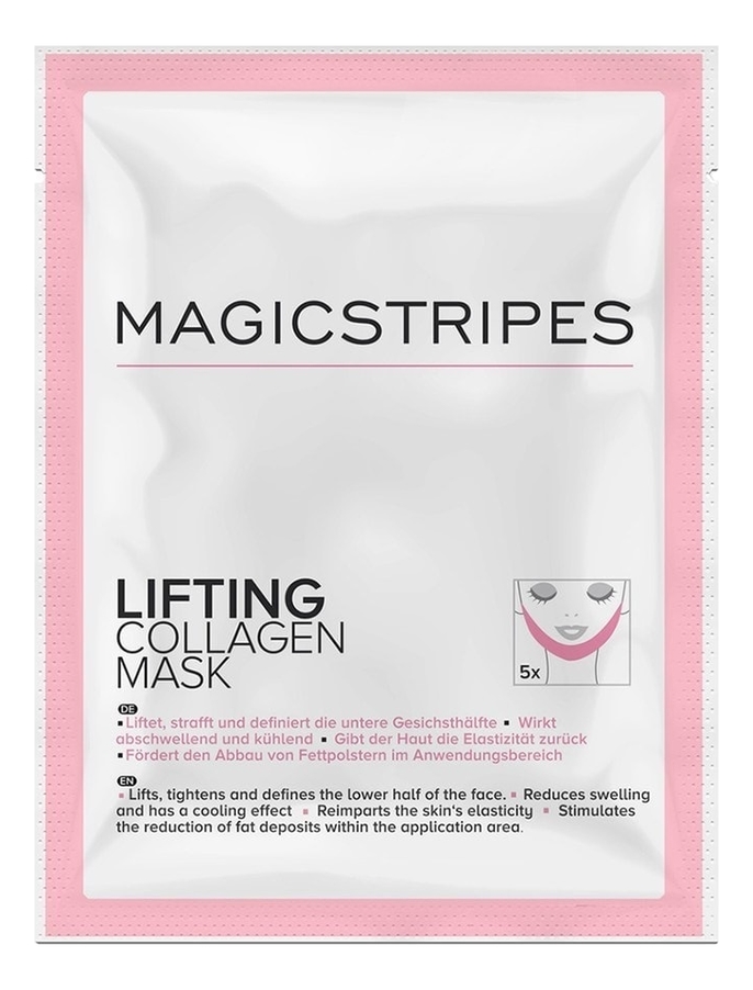 коллагеновая маска для лица с эффектом лифтинга lifting collagen mask: маска 1шт