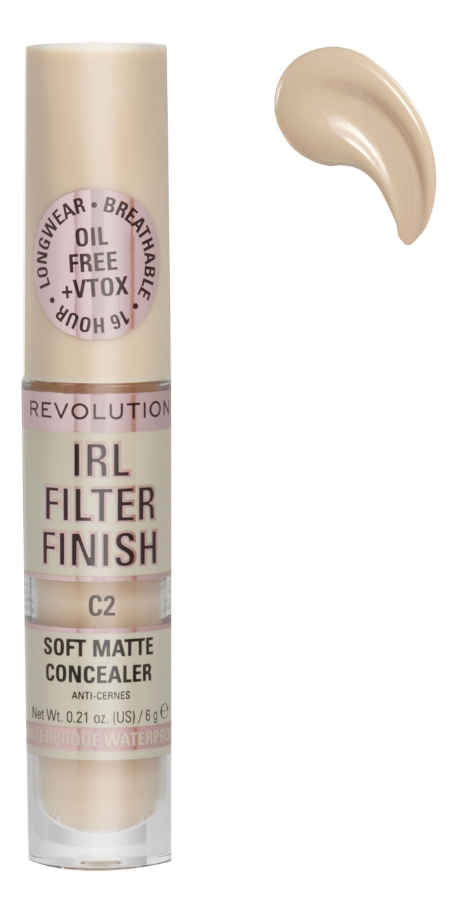 консилер для лица irl filter finish soft matte 6г: c2