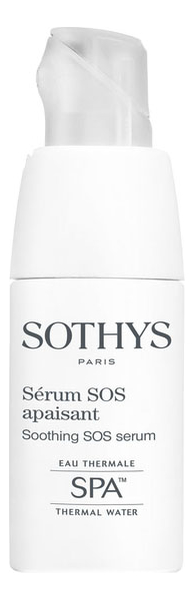 успокаивающая сыворотка для лица spa soothing sos serum thermal water 20мл: сыворотка 20мл