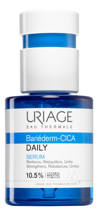восстанавливающая сыворотка для ослабленной кожи bariederm-cica daily serum 30мл