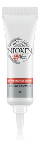 сыворотка для кожи головы 3d expert scalp protect serum pre-color treatment 6*8мл