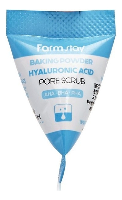 скраб для лица baking powder hyaluronic acid pore scrub: скраб 7г