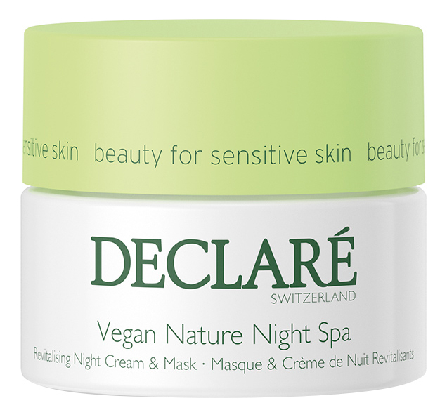 ночной крем для лица vegan nature night spa cream 50мл